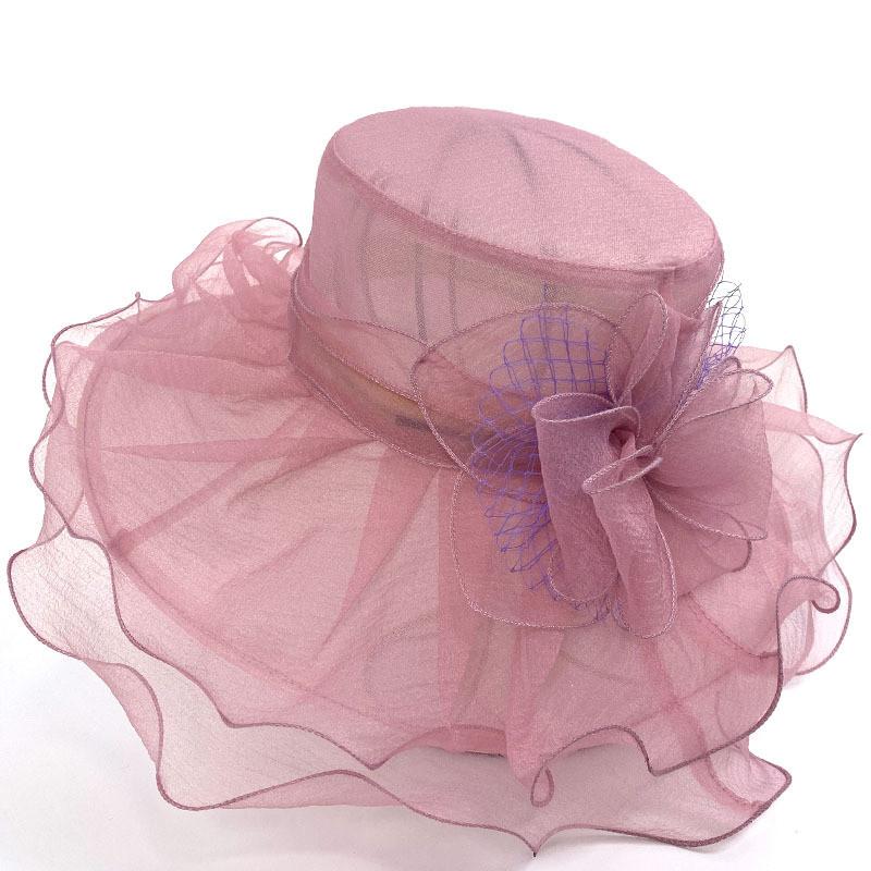 Summer Sun Hat For Middleaged Women With Breathable Polyester Material Sunshade Cap For Outdoors