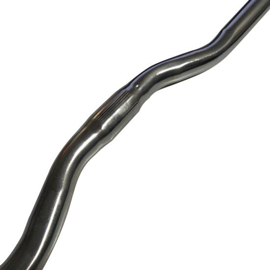 Styrestigning Anti-oksidasjon Ultralett aluminiumslegering 22,2x580 mm Svaleformet styre for sykling