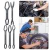 Universal Adjustable Wrench 5 Piece Chrome Vanadium Steel Portable Double Ended Self-Tightening Lazy Wrench Set For Plumbing