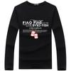 Men's Large Size Round Neck Long-Sleeve Slim Bottoming Sweatshirts for Spring and Autumn