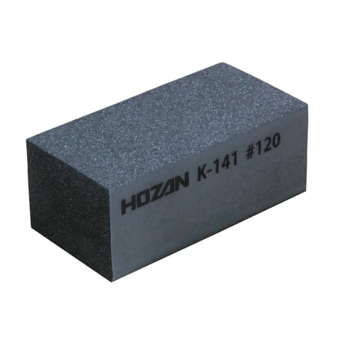 

HOZAN Rubber Grit Stone, #120 Grit, for Rim Polishing, Rim Cleaning, Bicycle Maintenance, Fine Rust Removal, Deburring, and Chamfering, K-141