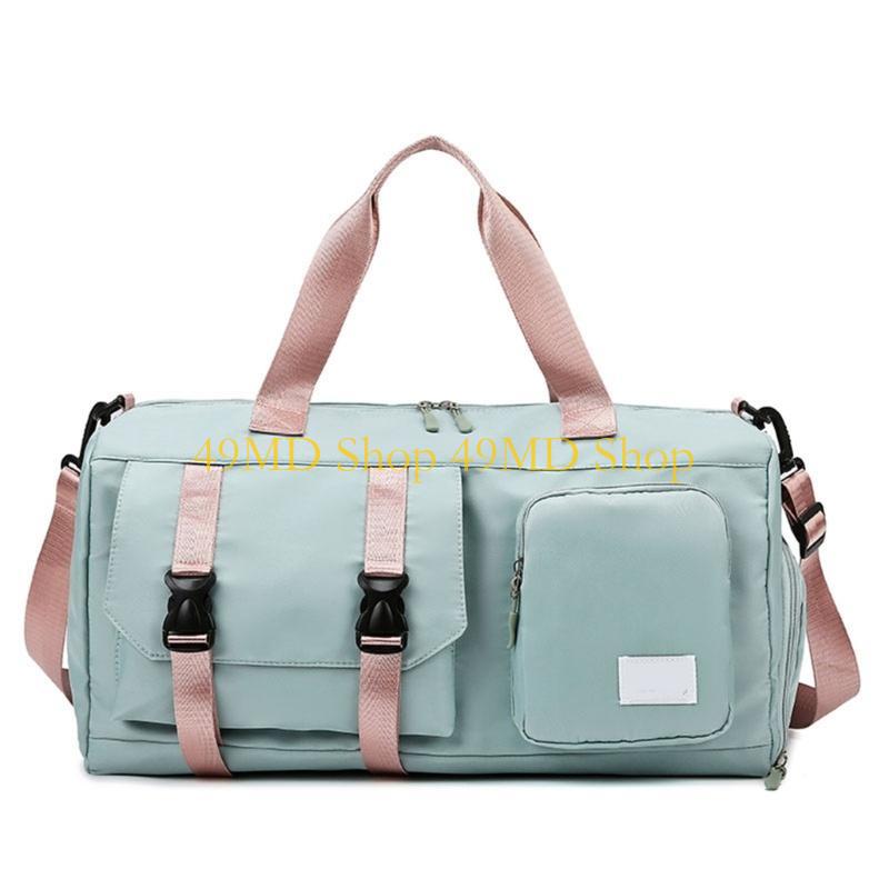 49MD Unisex Sports Gym Bag Duffle Bag with Shoes Compartment, Waterproof Duffle Bag