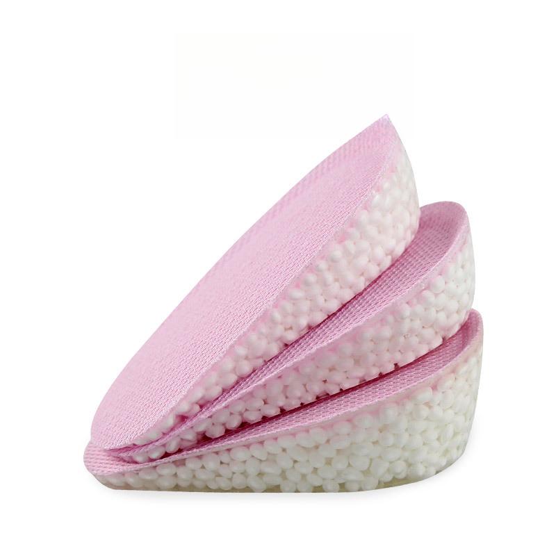 Новая Попкорн стелька Высокоэластичная Амортизирующая Износостойкая Нескользящая Силиконовая Полустелька Мужская и Женская Подпяточник Стелька 1.5cm