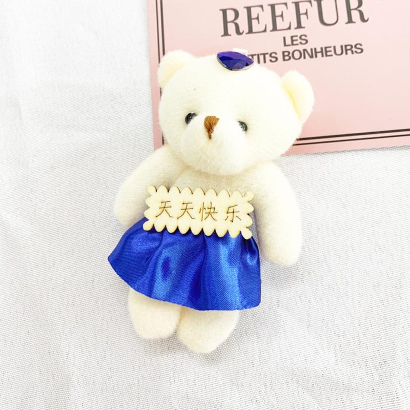 Plush Cartoon Bear Doll Plush Toy Doll Pendant For Christmas Valentine Birthday Gift