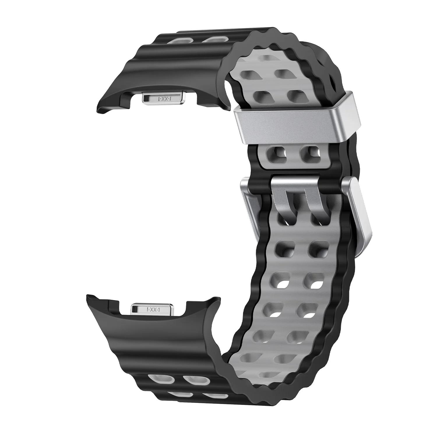 

Силиконовый ремешок для Samsung Galaxy Watch 8 40 мм 44 мм / 8 Classic 46 мм Браслет Ремешок Мягкий ТПУ Ремешок для часов Наручный ремешок Аксессуары Galaxy Watch 8 40mm
