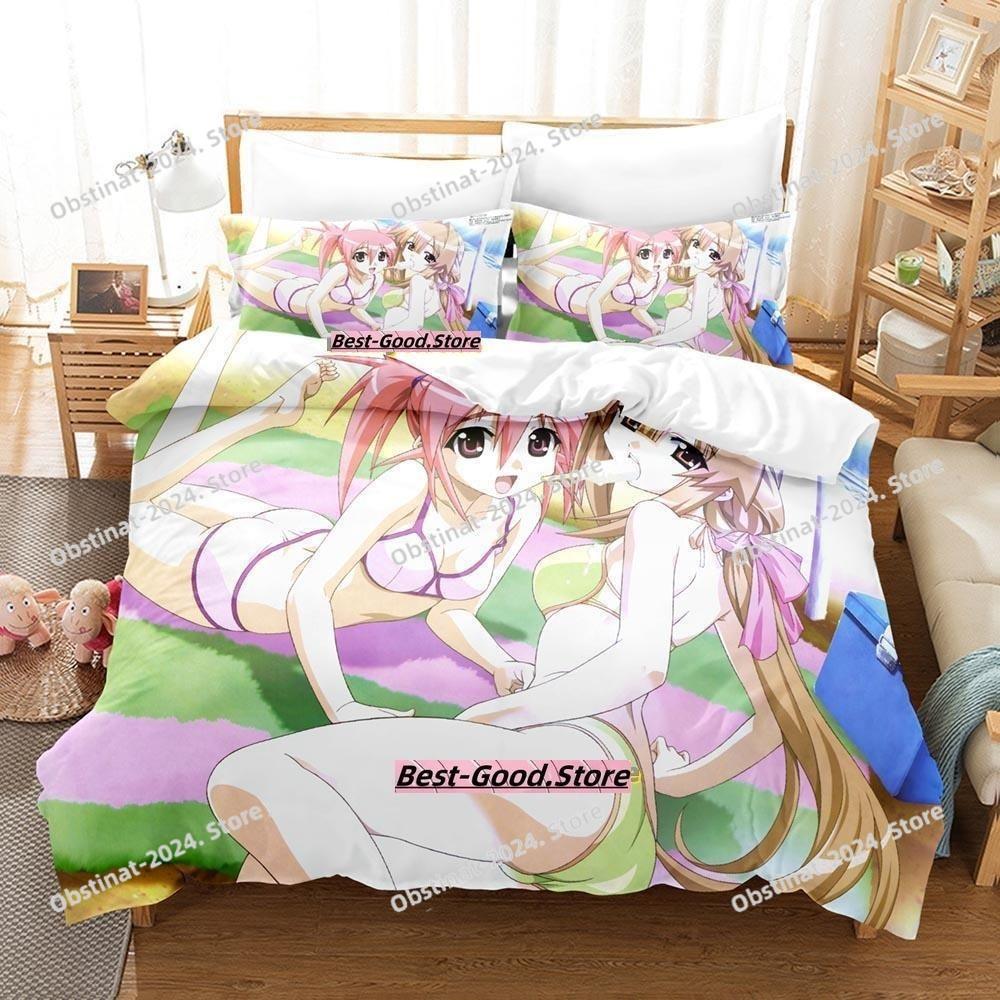 Seto No Hanayome My Bride Is A Mermaid Set Biancheria da Letto Singolo Twin Full Queen King Size Set per Letto Camera da Letto Adulti Set Copripiumino Anime