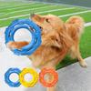 Bite Resistant Dog Pull Ring Toys TPR Foam Pet Pull Toy Dog Supplies Pet Flying Discs  Pet Training
