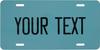 Custom Aluminum Car Tag Personalized Front License Plate Metal Wall Decor for Garage