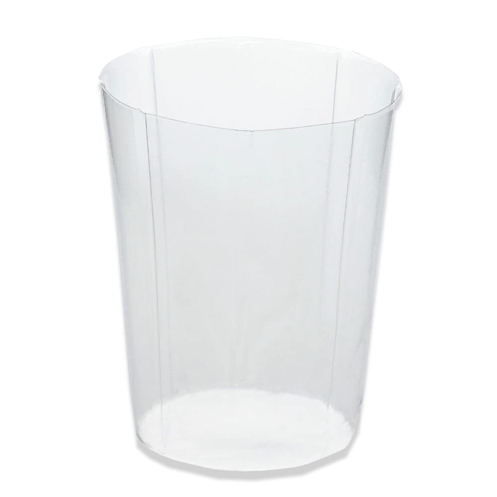 Bestco Botanical Garden Pot, Small, Warm Gray, with Drainage Holes and Plastic Cup, Tin, NE-747