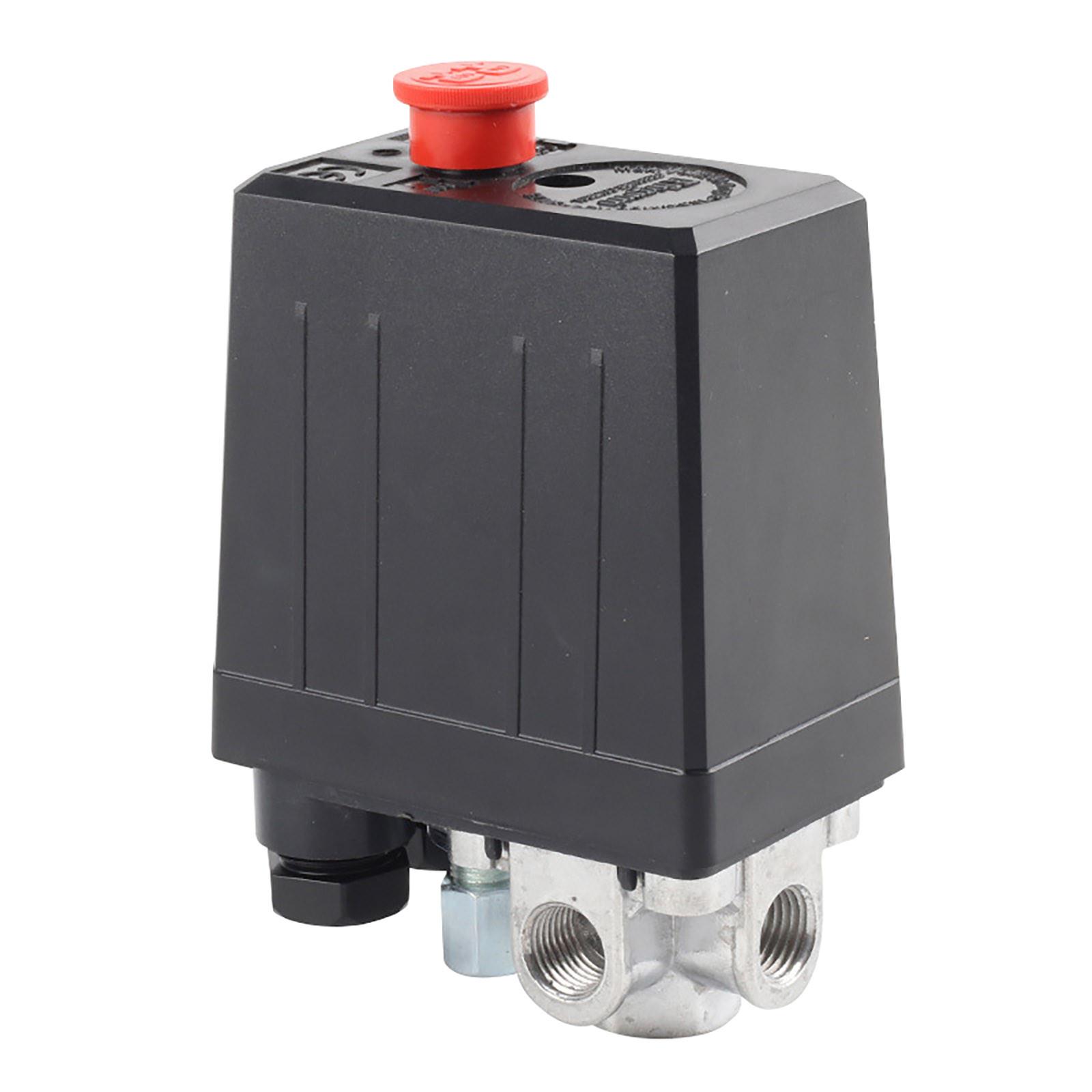 

Compressor Four Hole Pressure Regulating , Silent And Oil-free Accessory, Automatic Pressure Assembly European German One Size чорний