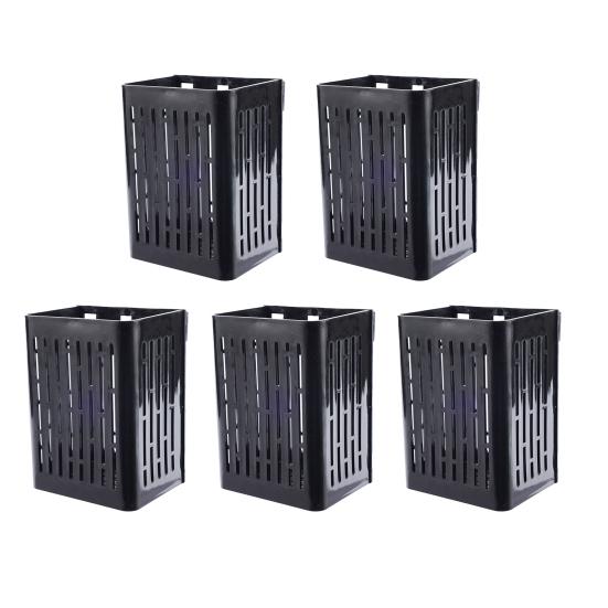 1/2/3/5/10 Stück Aquarium-Pflanzenhalter, Hängetopf für Aquarien, mit Haken, Kunststoff-Wasserpflanzenbecher für Aquascape-Dekoration