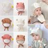 Cotton Ear Protection Cap Windproof Pullover Caps New Fashion Children's Cap  Boys Girls