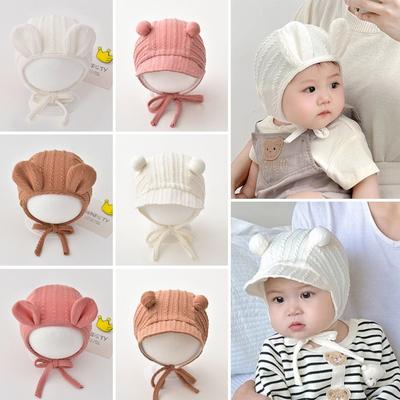 Windproof Ear Protection Cap Cotton Toddler Hat New Fashion Baby Hat  Boys Girls