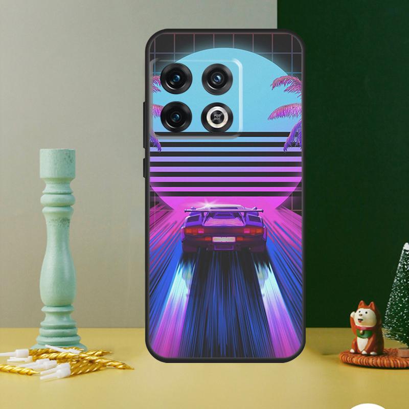 

Neon Retrowave 80s Vintage Art Phone Case For OnePlus 13 12 11 9 10 Pro 13R 12R 8T 9RT 10T 10R Nord 4 CE 2 3 Lite N20 N30 OnePlus 8T