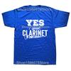 Clarinet Oboe Player Clarinetist Oboist Evolution Print T-Shirt Summer Casual Top Tee Printed T Shirt Fashion