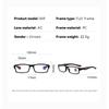 New Non-Slip Sports Presbyopia Glasses Blue Light Blocking Square Frame Reading Glasses Ultra-Light  Farsighted Glasses