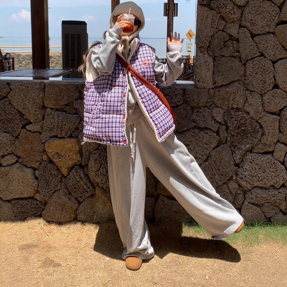 

Жилет Хлопковая одежда для женщин Зимние новые хлопковые куртки с флисом Маленькие куртки L