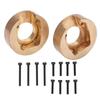 1Pair Brass Counterweight Wheel Rim Internal Counterweight for Absima Sherpa 1 10 Climbing Car Upgrade Parts