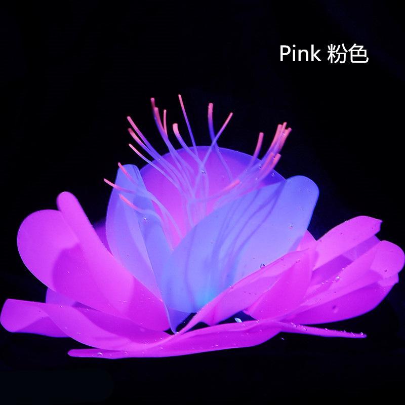 Simulation Aquatic Plants Fish Tanks Aquariums Landscape Decoration  Coral Fluorescent Silicone Butterflies Corals Water Plants
