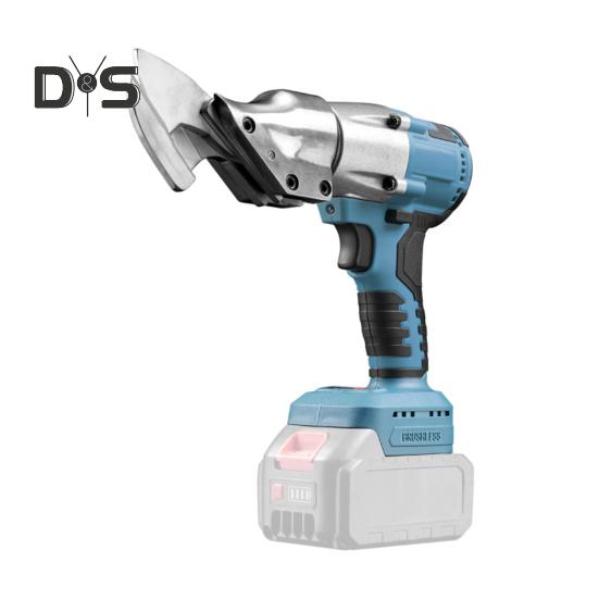 Bezprzewodowa przecinarka do blachy z oświetleniem LED Trwała konstrukcja Przenośna zasilana akumulatorowo bezszczotkowa elektryczna przecinarka do metalu