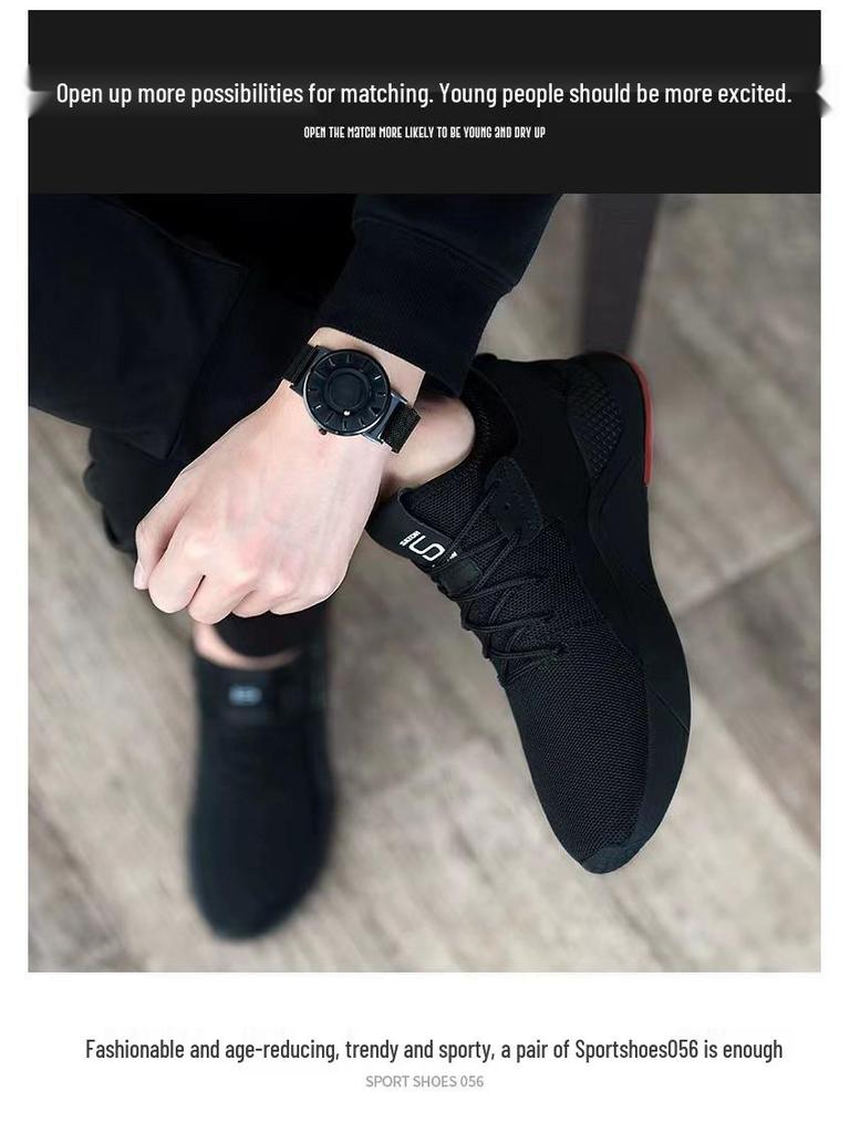 Autumn 2025 Men's Trendy Lightweight Running Shoes - Comfortable & Fashionable