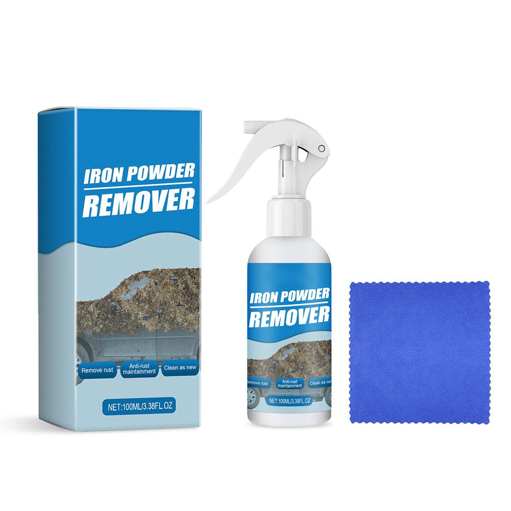 100ml Car Rust Removal Spray For Car Wheel Hub, Door Handle Care Car Exhaust Pipe Multi Purpose Rust Quick Remover Metal Clean