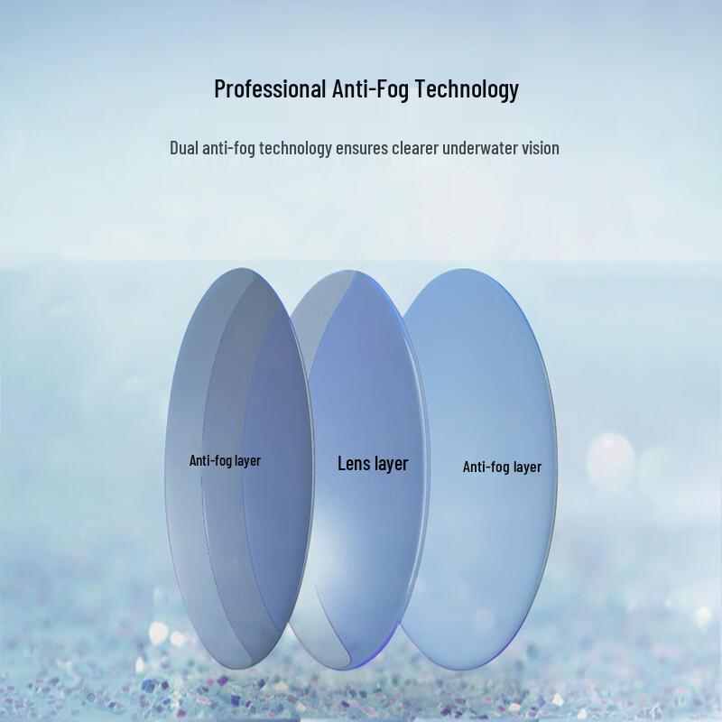 Bo Jue Waterproof Anti-Fog Large Frame Swimming Goggles