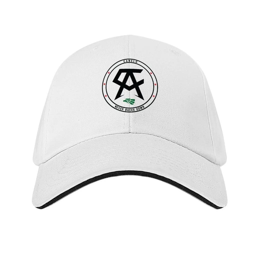 Canelo Alvarez Never Backs Down Baseball Cap tactical cap luxury caps New In Hat Beach Golf Men Womens