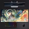 Genshin Impact Cool Xiao Mouse Pad Large Gaming Mousepad With Stitched Edges Thickened Desk Mat Pc
