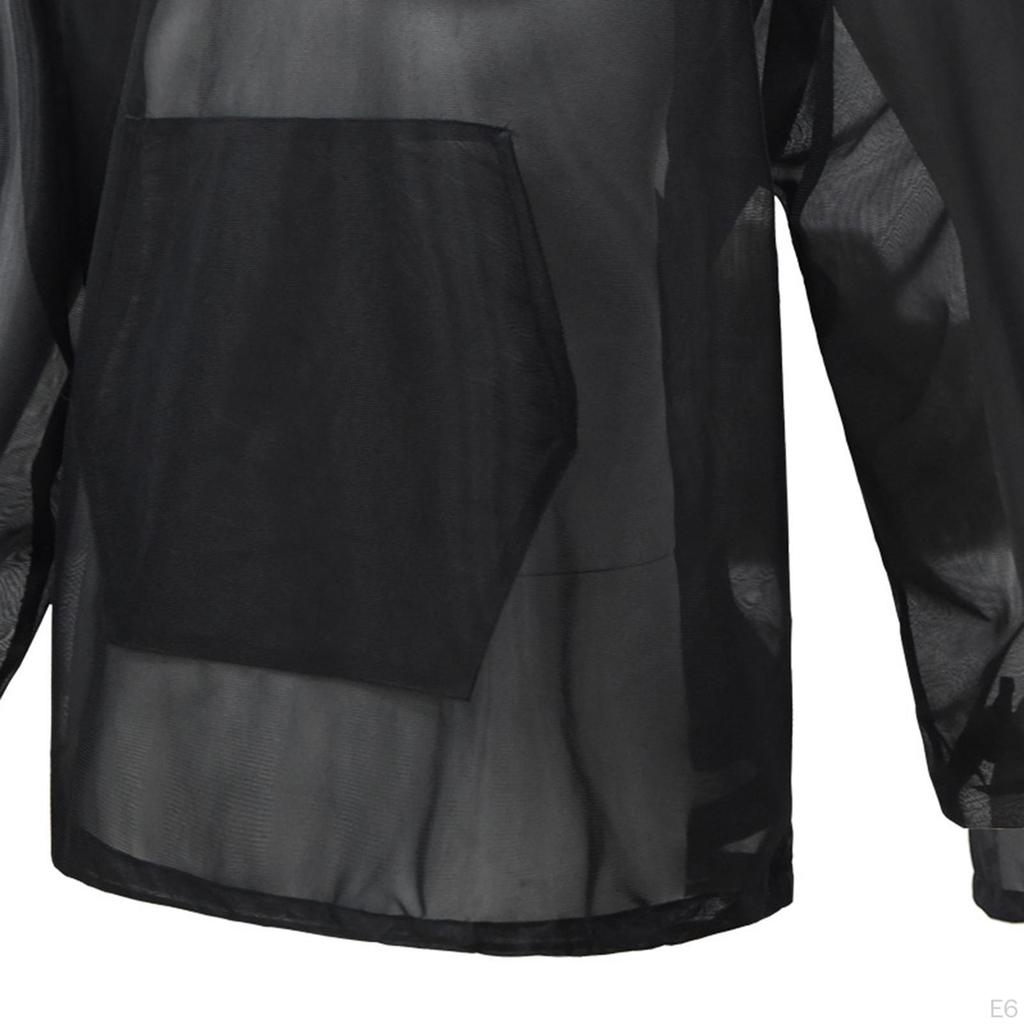 Bee Suit Set Keeper Outfit Zip Ventilated Hood Lightwieght Net Mesh Top and Pants Outdoor