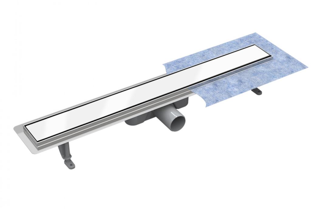 VIRGO NEXT DUO 70 chrome linear drain Besco