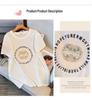 Women's Plus Size Slimming Loose Mid-Length Round Neck Short Sleeve T-shirt 200/300/350 Jin 6308