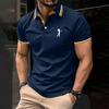 Men's Polo Shirt In Solid Color, Classic Men's Polo Shirt, Short-sleeved, High-quality Casual Business Polo Shirt, Social Me