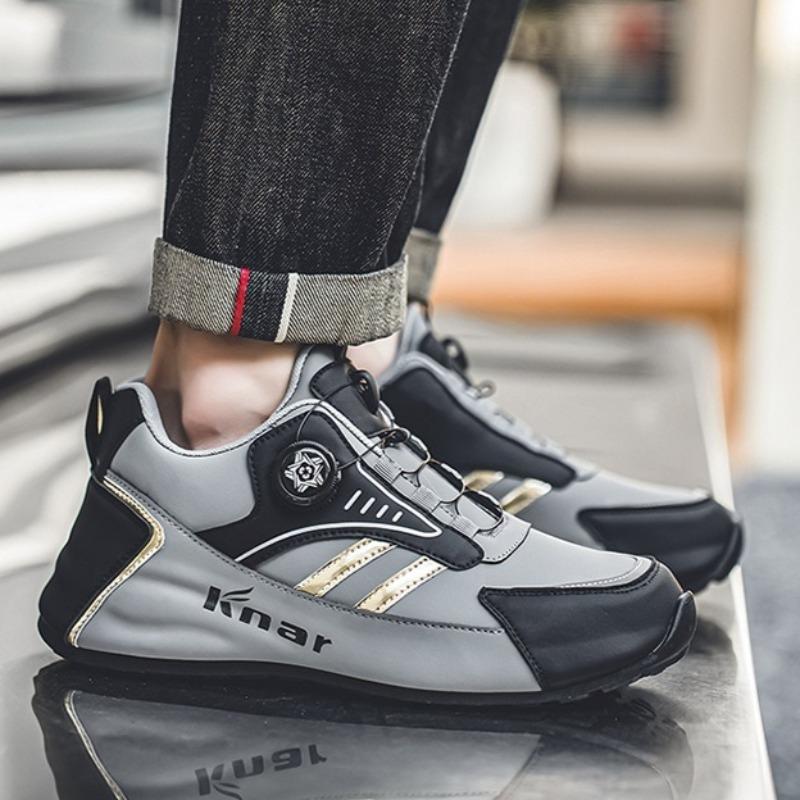 Fashion Fashion Sneakers for Men Breathable Casual Men Outdoor Comfort Light Soft Soled Shoes Leather Run Tennis Shoes Zapatillas Hombre