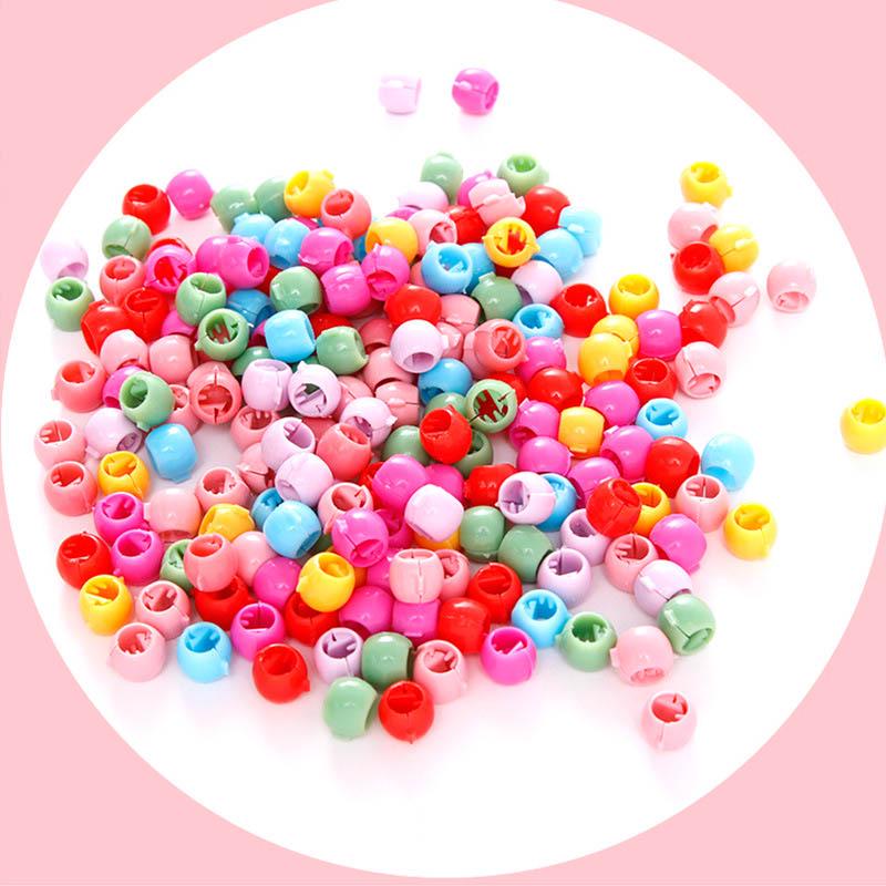 50Pcs/Lot Girls Colorful Small Hair Clips Cute Candy Color Hairpins Sweet Hair Claw Kids Hairpin Hair Accessories