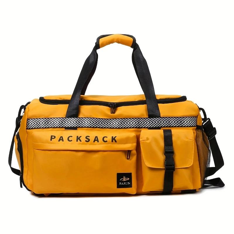 Fashion Travel Duffel Bag Short Trip Backpack For Airlines Carry On Bag Lightweight Multifunctional Large Capacity Sports Bag