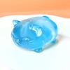 Cute Cat Squeeze Toy Transparent Small Cat Shaped Slow Rise Toy Relaxing Sensory Squeeze Toy for Stress Relief