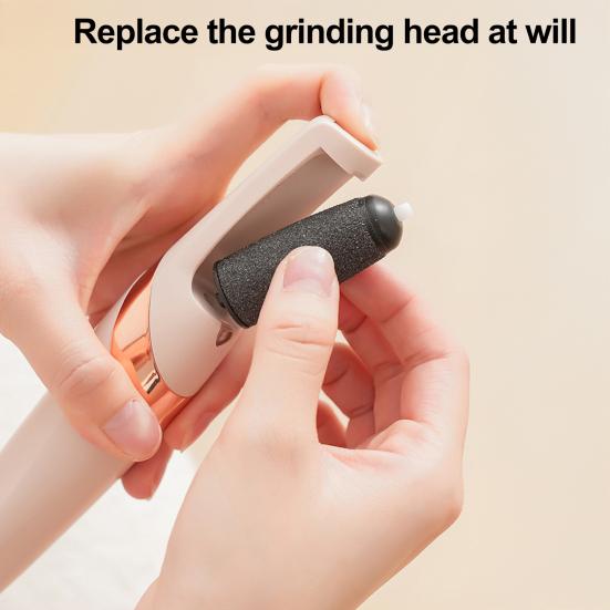 Lixa Elétrica para Pés Recarregável Removedor de Calos para Remoção de Pele Morta Esfoliante Ergonômico para Pés Portátil Lima para Pés para Pés Lisos Cuidados de Spa em Casa