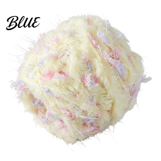 Smooth Weaving Yarn 33M Faux Fur Blend Yarn Soft Fuzzy Mohair for Crochet Thread Knitting DIY Sweater Scarf Hat Colorful Craft Beginners Knitting