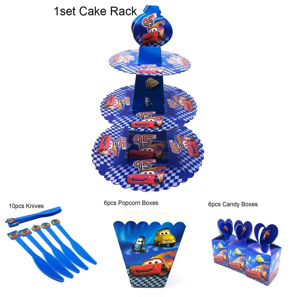 Mcqueen Cars Themed Party Supplies For An Exciting Birthday Bash!