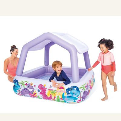 Inflatable Aquarium Pool with Roof 157 X 157 X 122 Cm INTEX 57470
