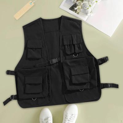 Utility Vest Cargo Ελαφρύ αναπνεύσιμο εξωτερικό γιλέκο ψαρέματος για άνδρες Γυναικεία