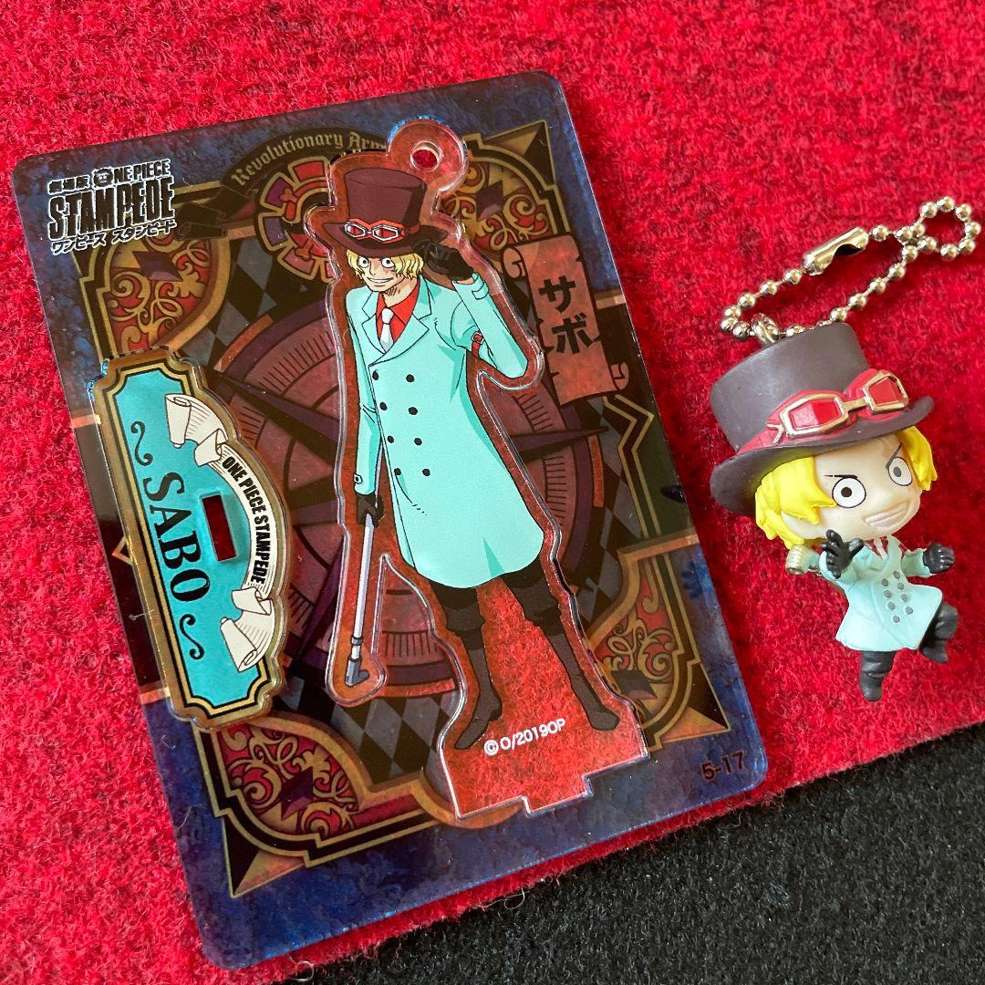 Used ONE PIECE Sabo acrylic de card