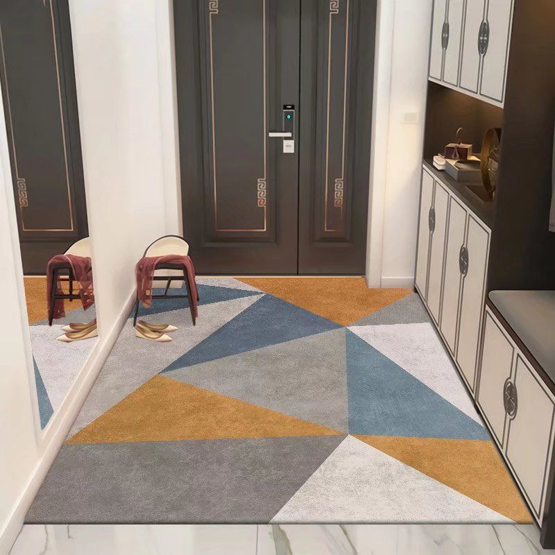 Entrance Mat Foyer Bathroom Non Slip Foot Pad Bedroom Dirt Resistant Living Room Carpet