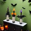 6pcs Mini Halloween Wine Bottle Topper Cloth Wine Bottle Covers Crafts Wine Cap  Gift