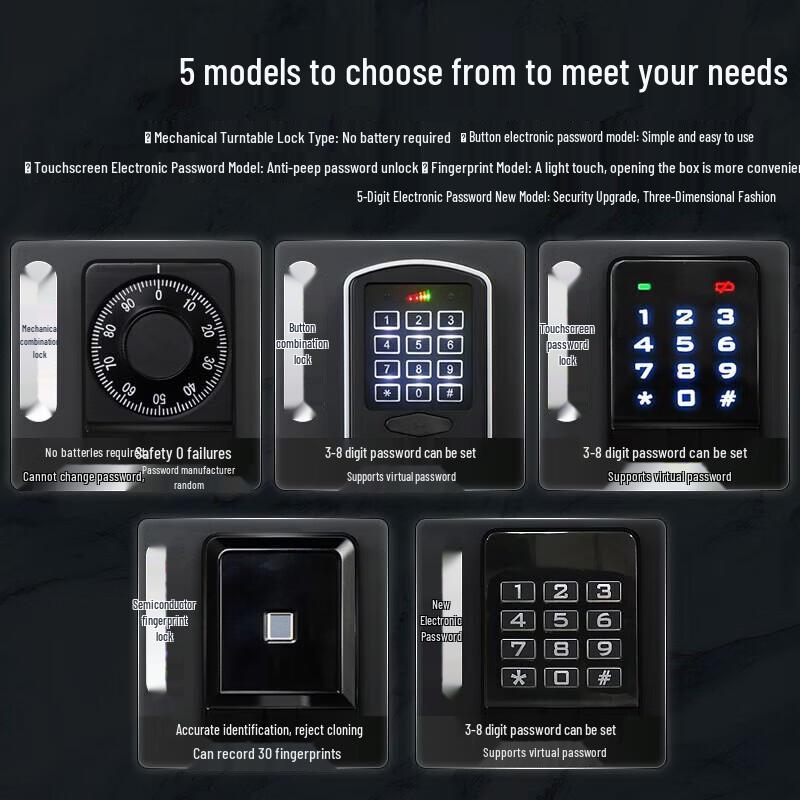 GUARDA Fireproof Waterproof Anti-theft Steel Safe