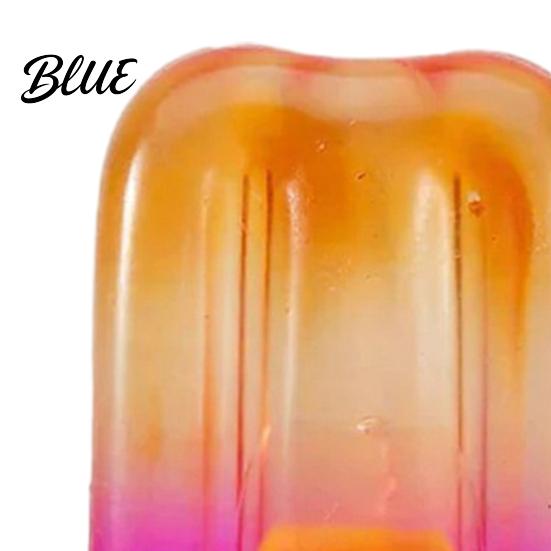 Ice Stick Decompression Toy Colorful Squeeze Stress Relief Simulation Cream Sensory Reliever Ball Hand Exercise Summer Party Birthday Gift Fidget