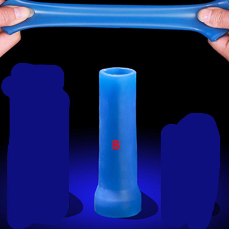 Men's Silicone Penis Sleeve & Exerciser with Elastic Sealing Ring