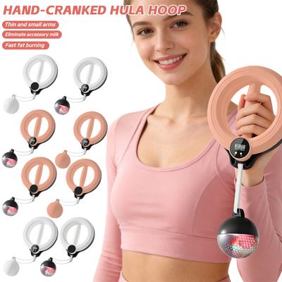 Forearm Wrist Exerciser Hand Grip Strengthener Arm Muscle Trainer Rotating Gyroscope Fitness Device for Wrist and Forearm Rehabilitation