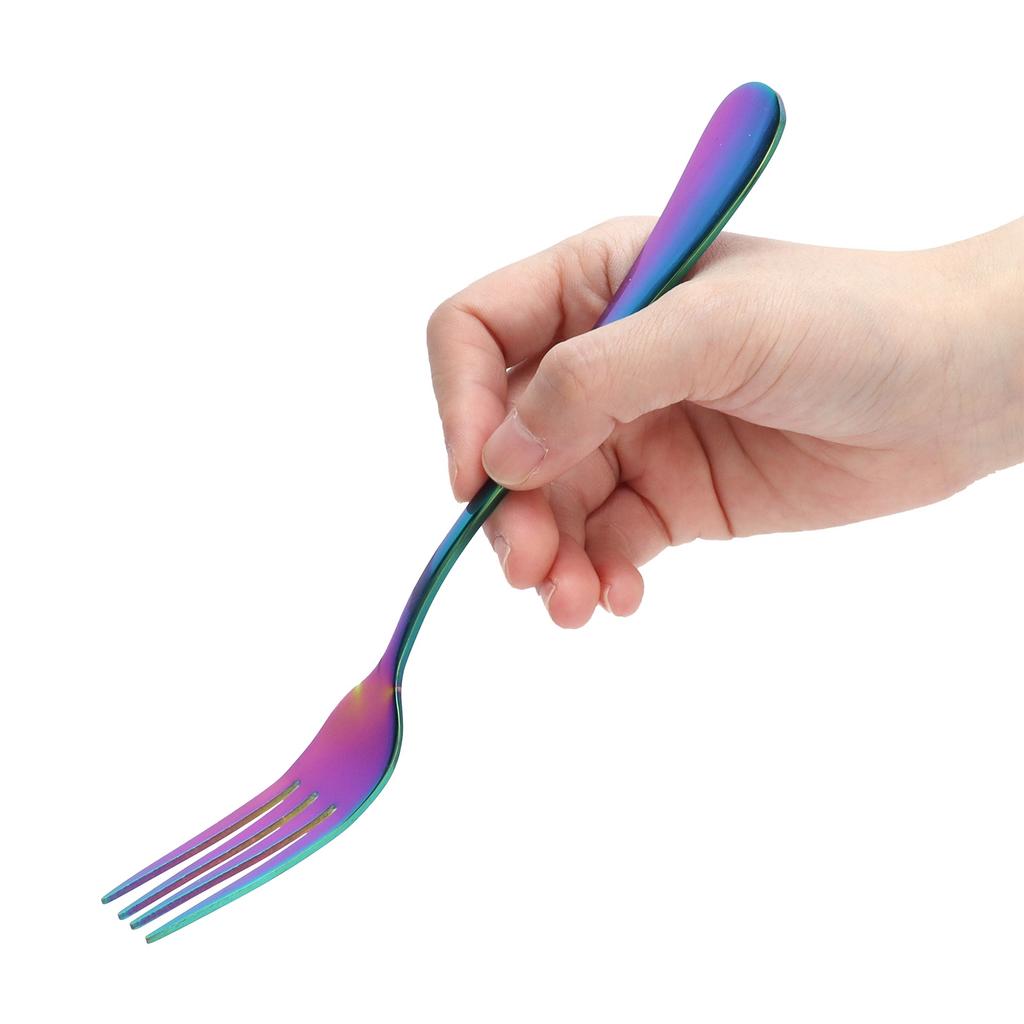 Widelec Stal Nierdzewna     Sztućce Nadające się do Restauracji Kuchni Domowej